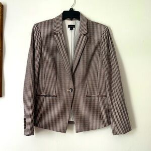 Ann Taylor Factory The Hutton Blazer in Houndstooth